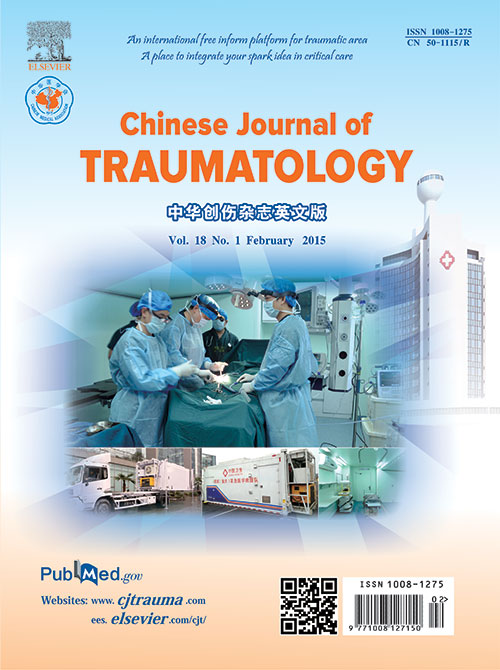 CHINESE JOURNAL OF TRAUMATOLOGY  WUWHS